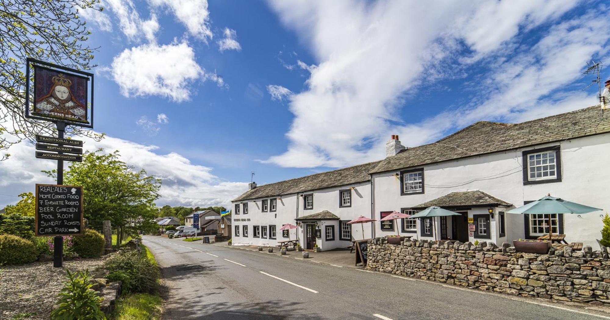 Queens Head Inn, Tirril Penrith Exterior foto